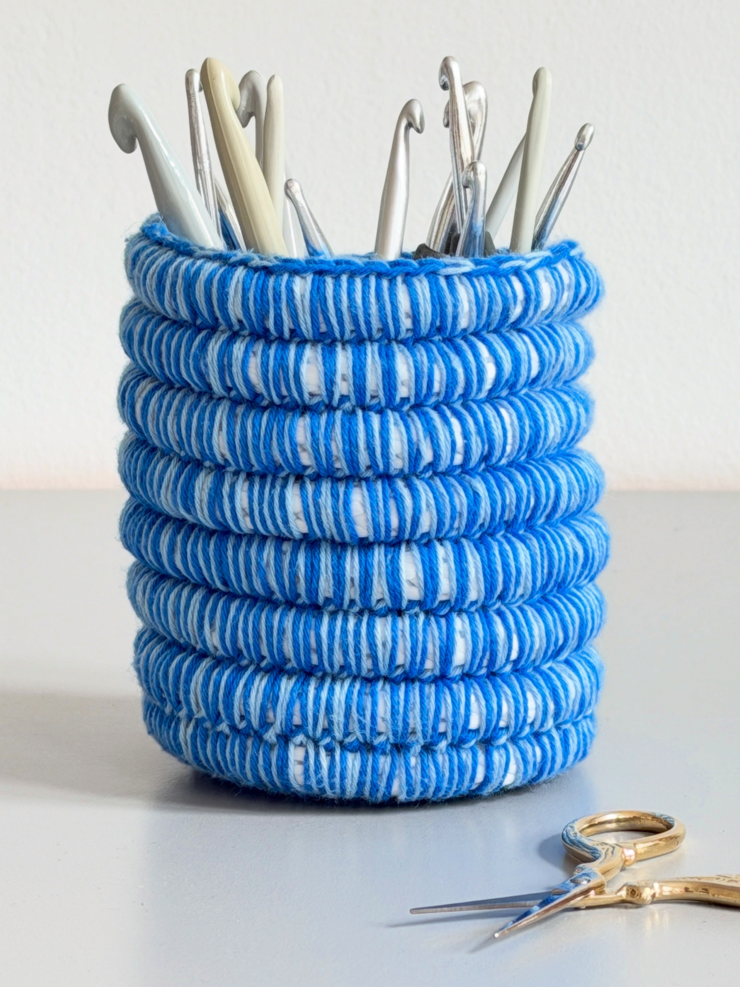★opskrift★ rope (basket)