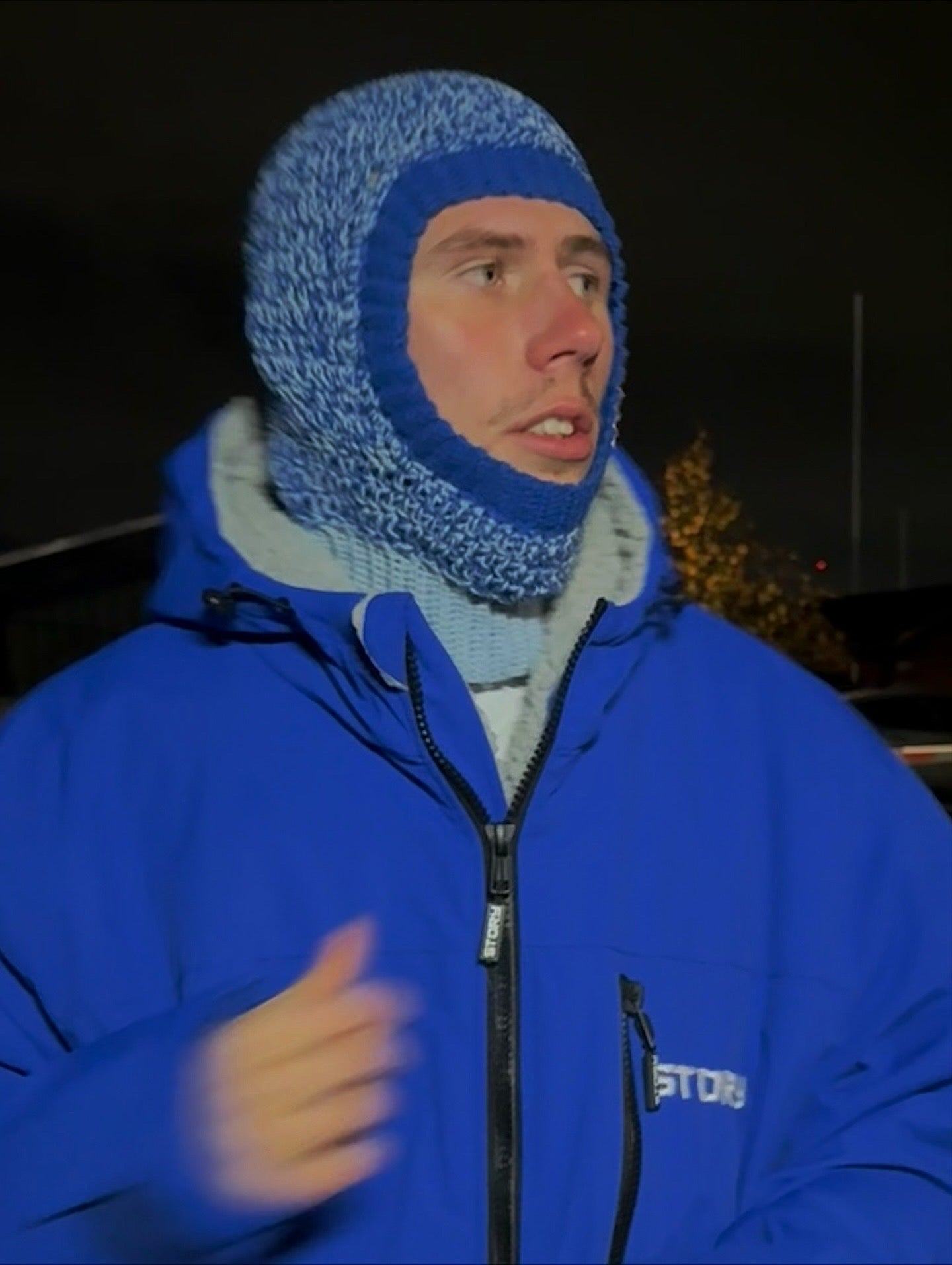 jonas pejstrup, balaclava, hue, vinter, hæklet