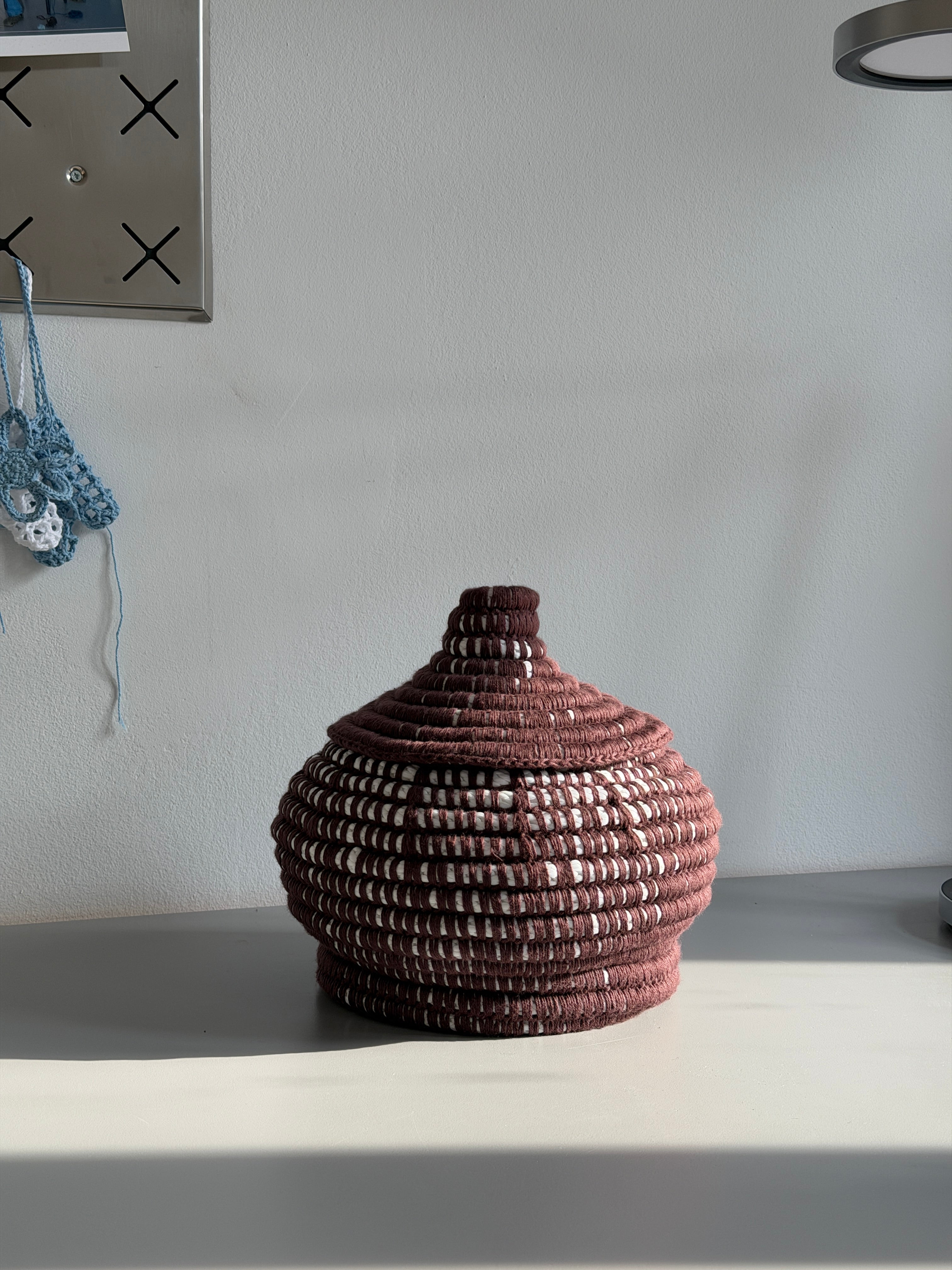 ★opskrift★ rope (basket)