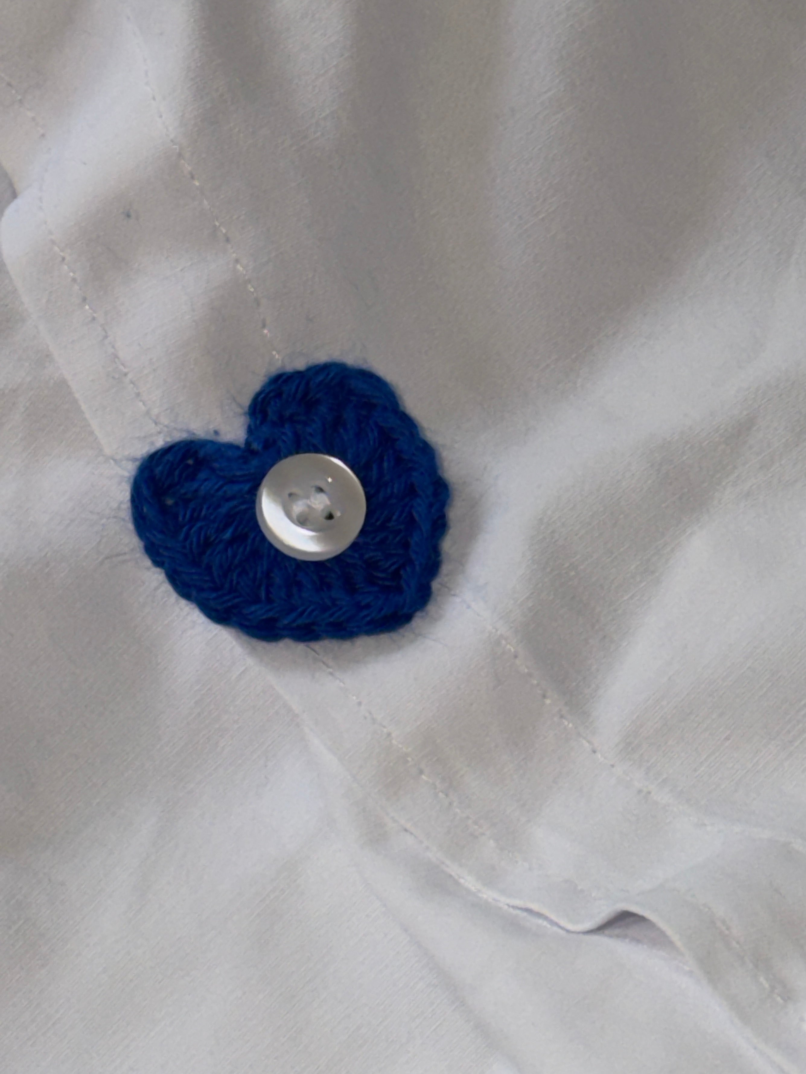 ♥︎opskrift♥︎ button up (heart)