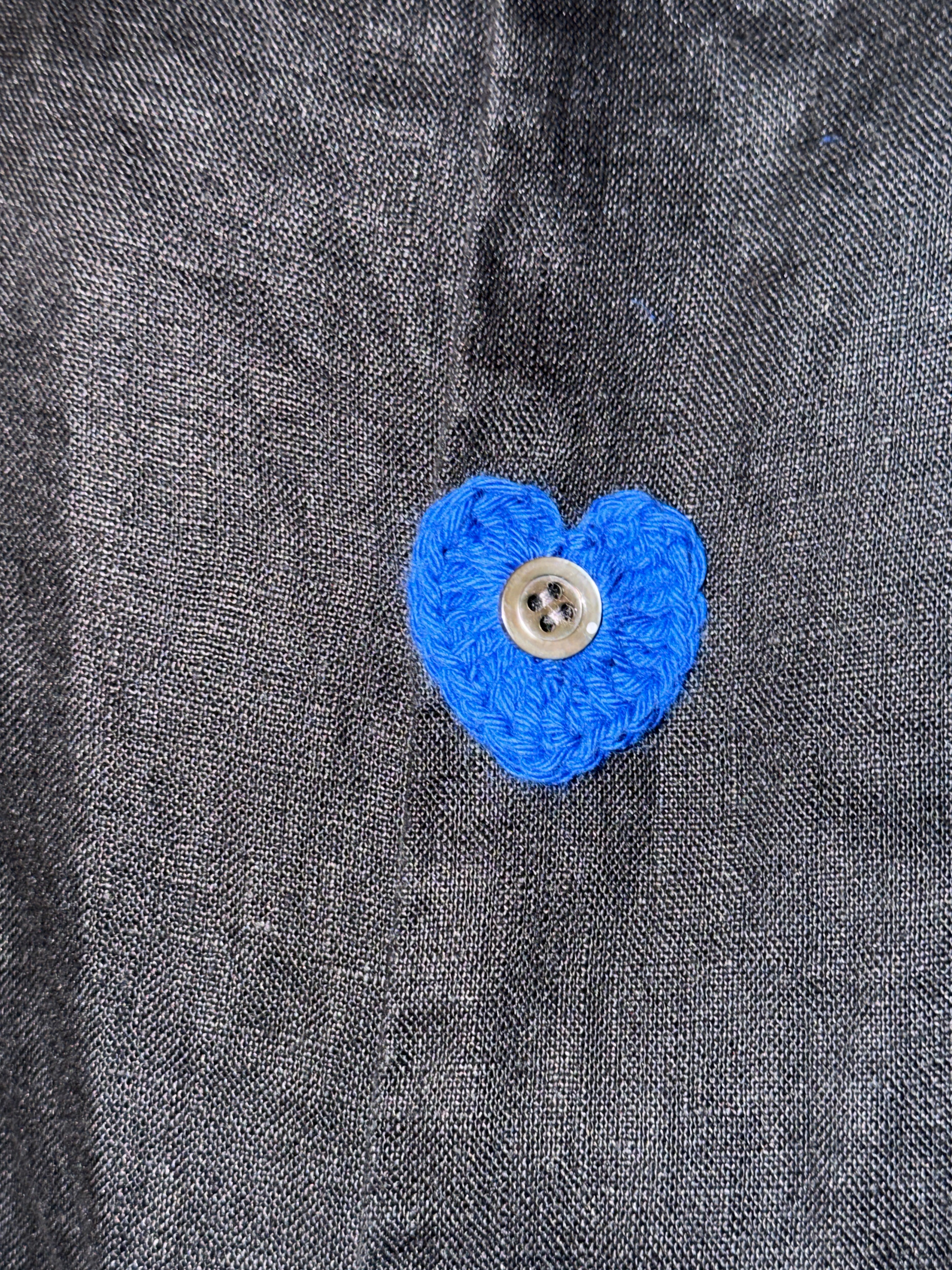 ♥︎opskrift♥︎ button up (heart)