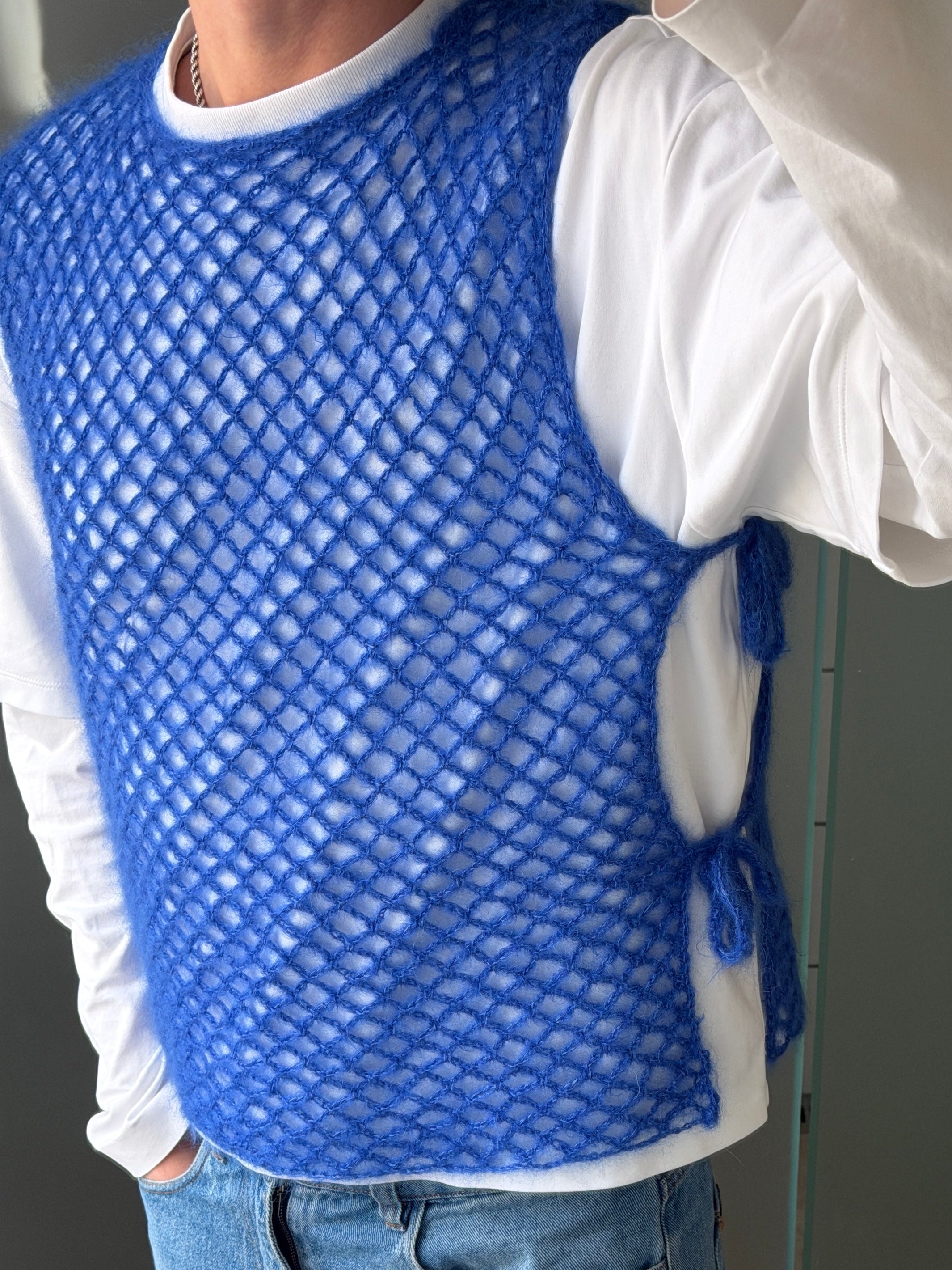౨ৎ opskrift ౨ৎ mesh (vest)