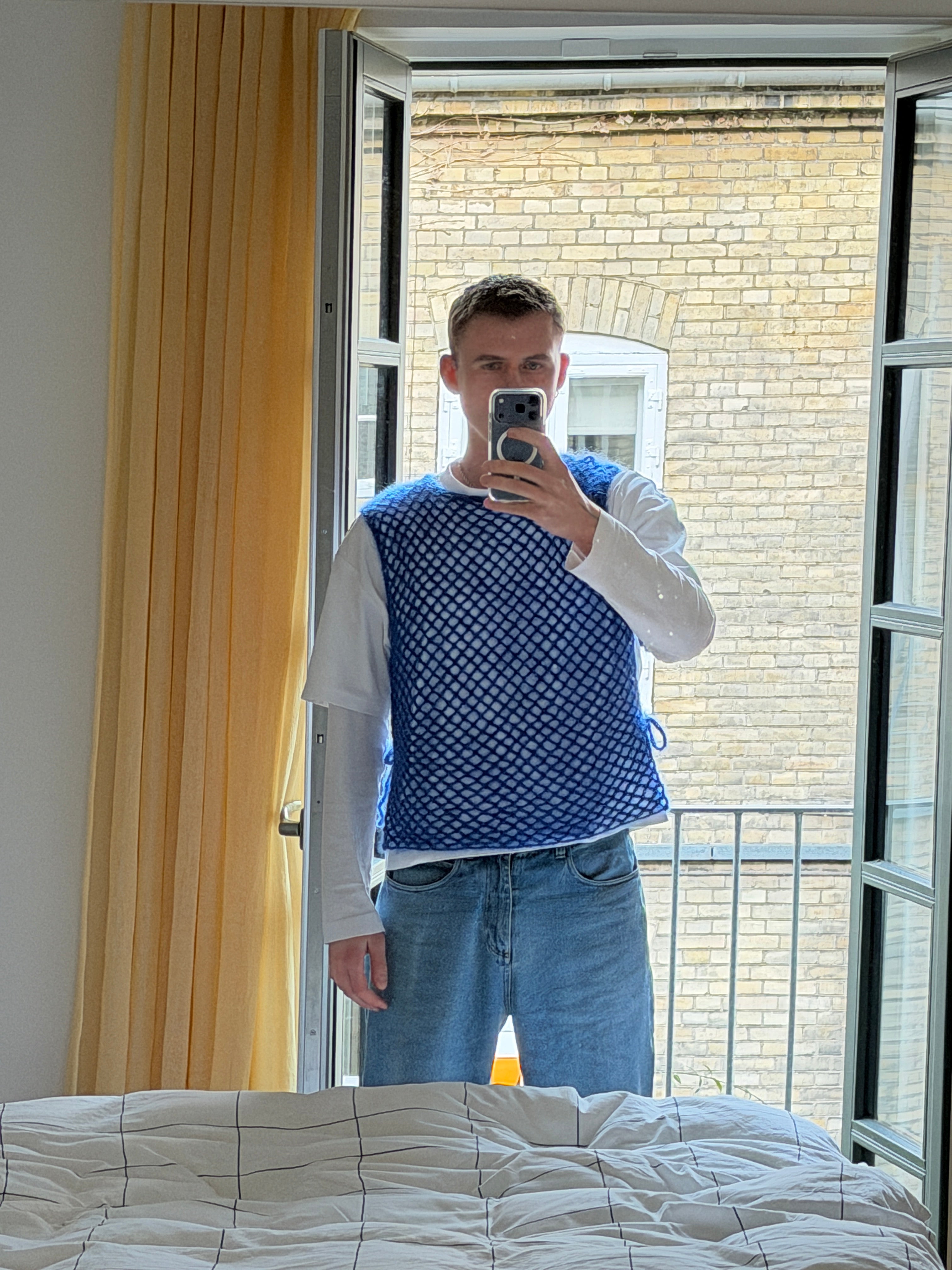 ౨ৎ opskrift ౨ৎ mesh (vest)