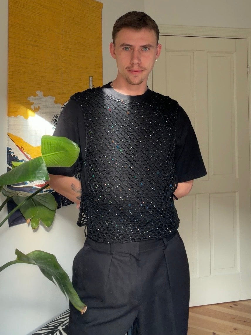 ౨ৎ opskrift ౨ৎ mesh (vest)